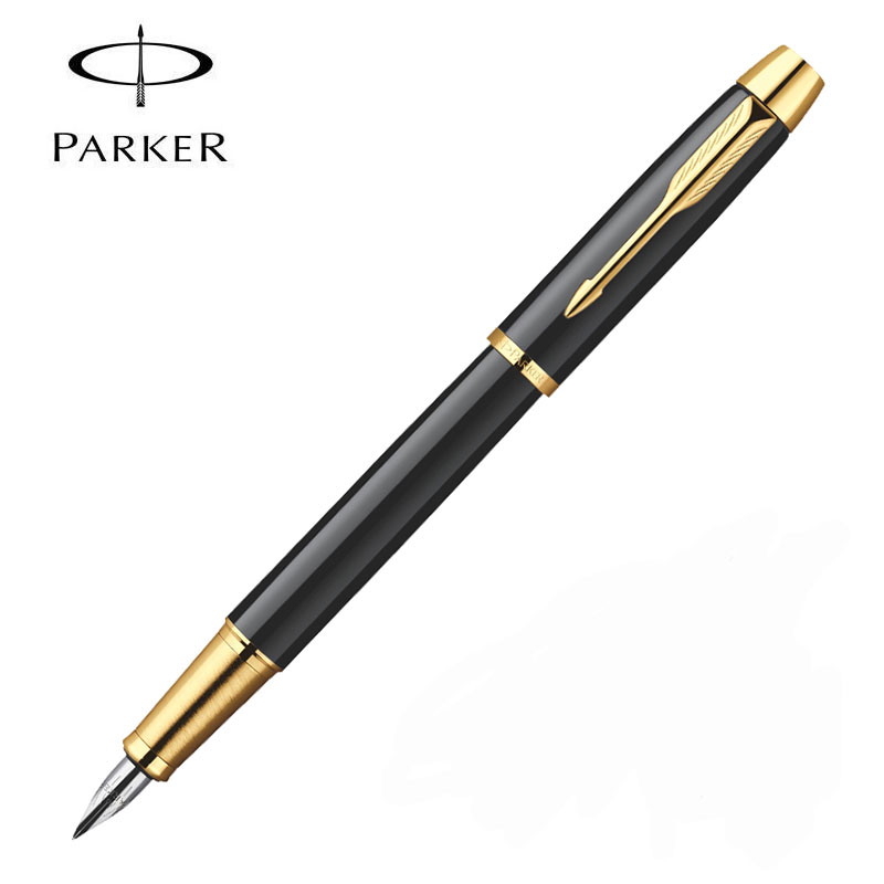 Parker 万年筆 紺・金 専用ケース付き パーカー（PARKER） インジェニュイティ 万年筆 F（細字） ダーク