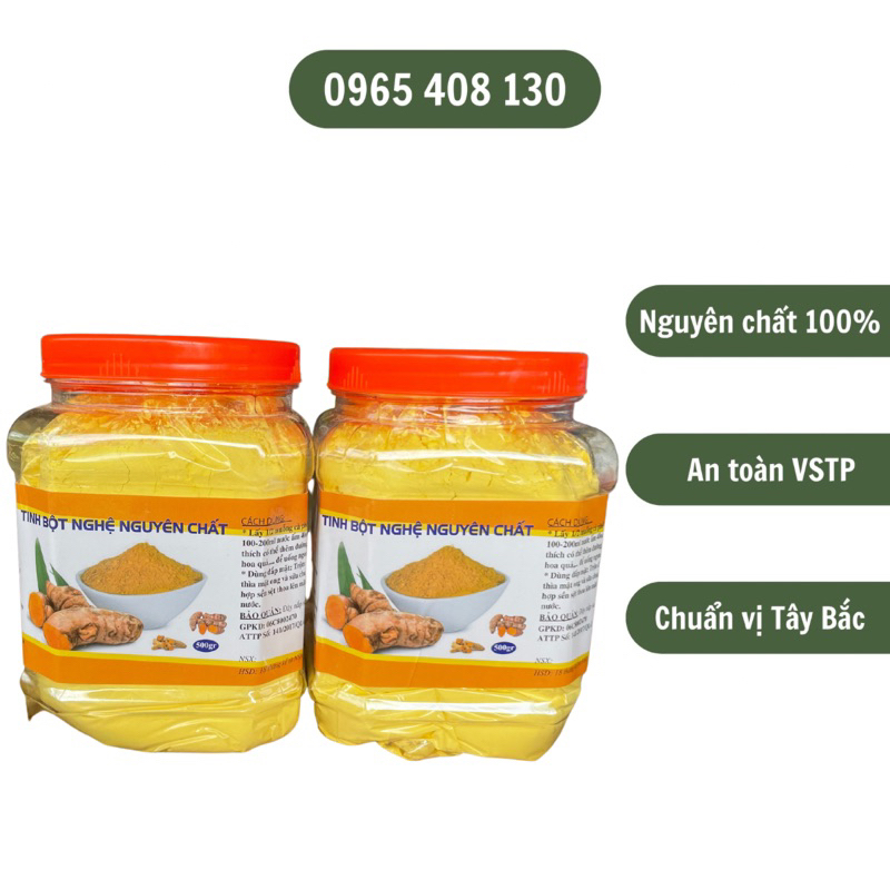 Pure Turmeric Starch [500g Box] Country Turmeric Starch