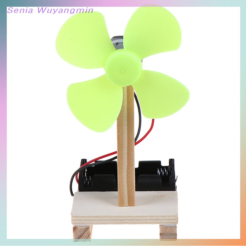 Senia DIY Electric Fan Experiment Model Physics Science Elementary Education Toys