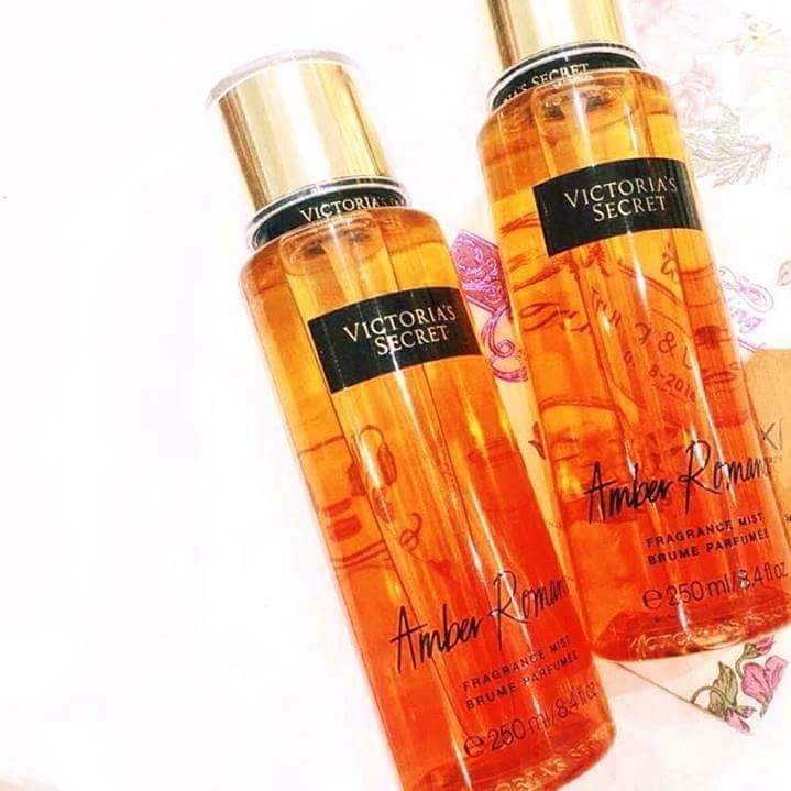 Xịt thơm toàn thân body vic mùi amber romance 250ml mùi hương nhẹ nhàng quyến rũ