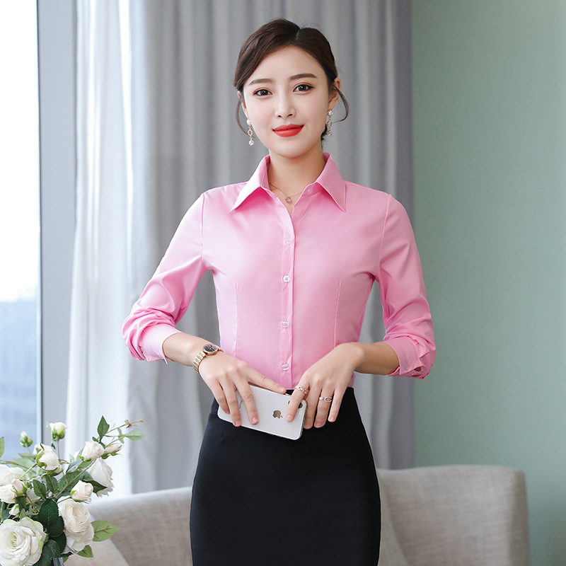 Áo sơ mi nữ công sở dài tay dáng công sở sm32