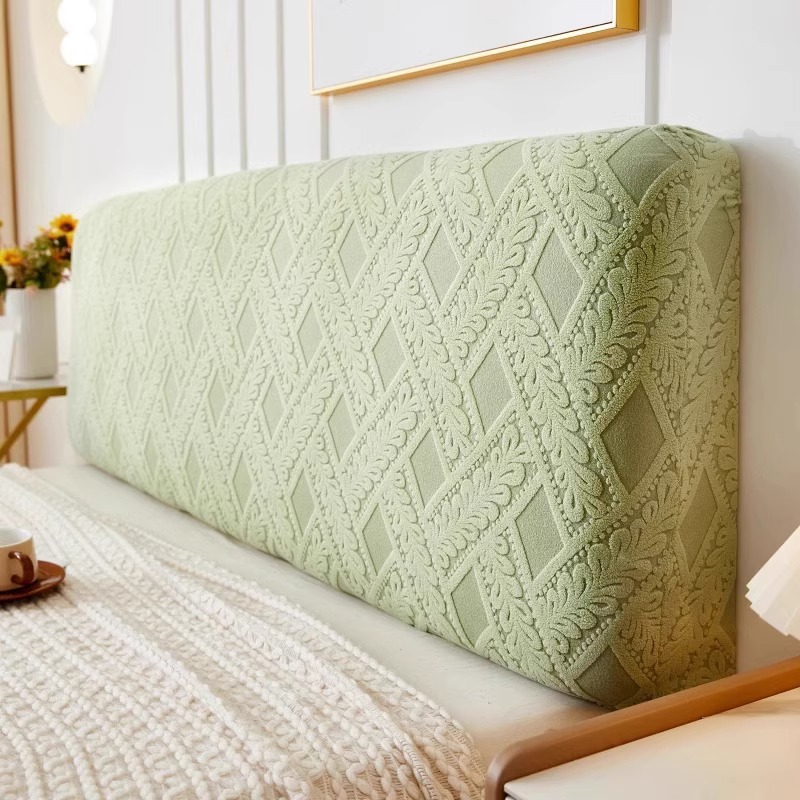 Simple Modern Stretch Bed Head Cover All-Inclusive Dustproof Headboard Decorator Covers (Not Headboard, Only Cover)