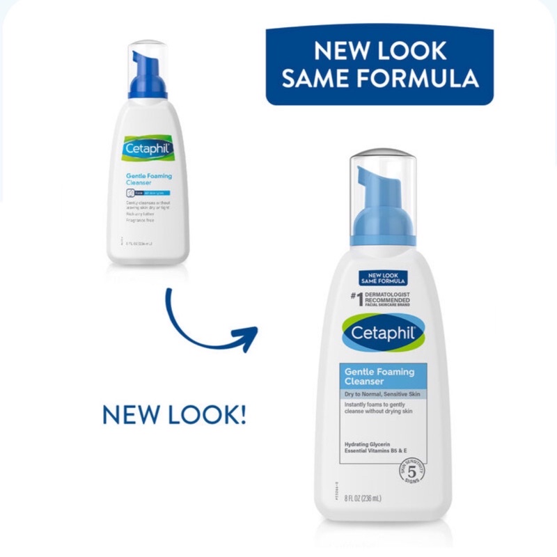 Sữa rửa mặt cetaphil Gentle Foaming 236ml