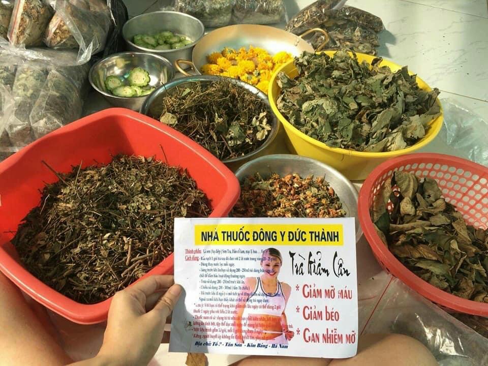 TÚI 1 KG TRÀ LÁ NAM GIẢM CÂN