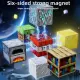 Mc DIY 100/200pcs My Building Block World Children's Educational Magnetic Building Block Assembly Toys. 