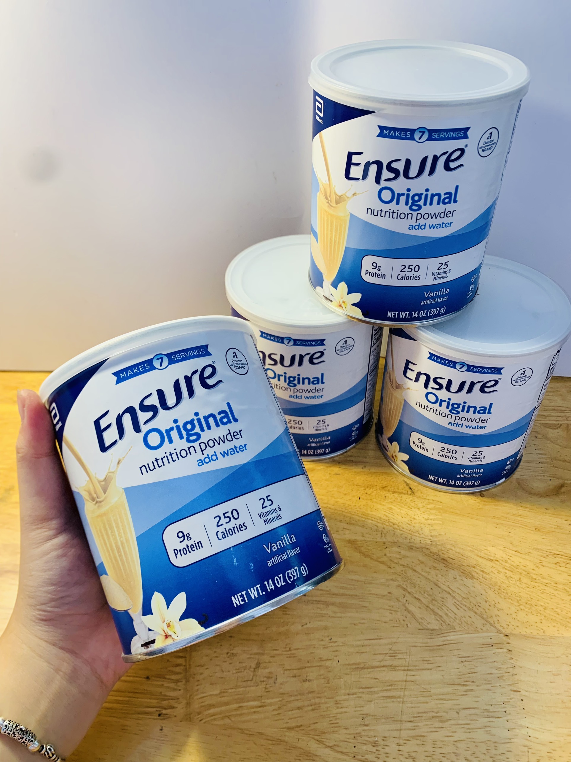 Combo 6 lon sữa Ensure Mỹ 397gr [DATE 2023]