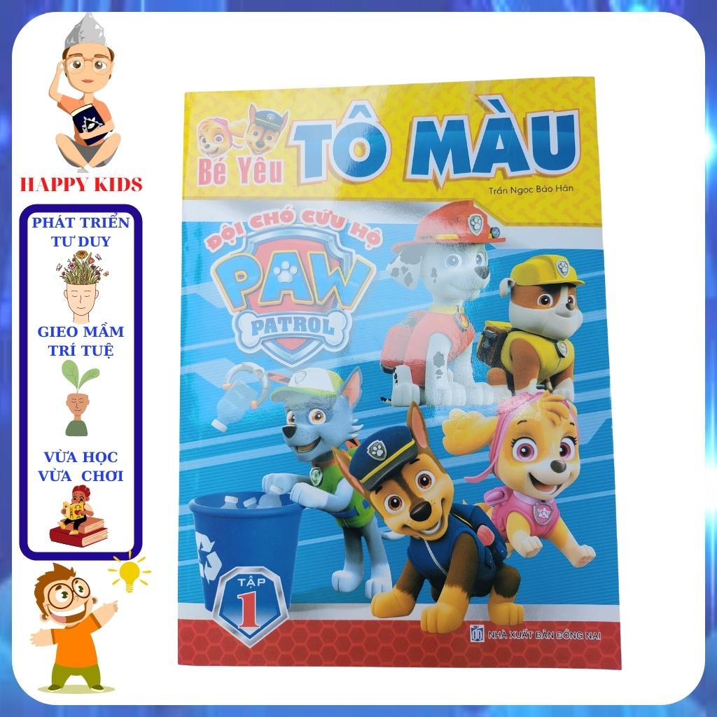 Bé Yêu Tô Màu Đội Chó Cứu Hộ Tập 1-4