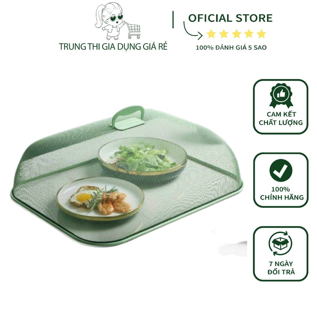 Lồng Bàn Sắt Đậy Thức Ăn Phong Cách Hiện Đại