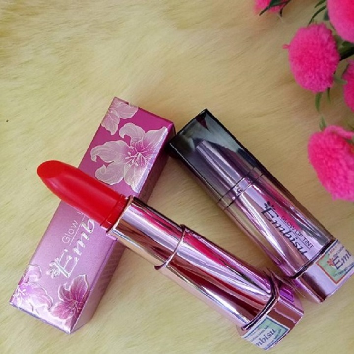 Son Embisu Glow Lip Tint dưỡng ẩm bền màu
