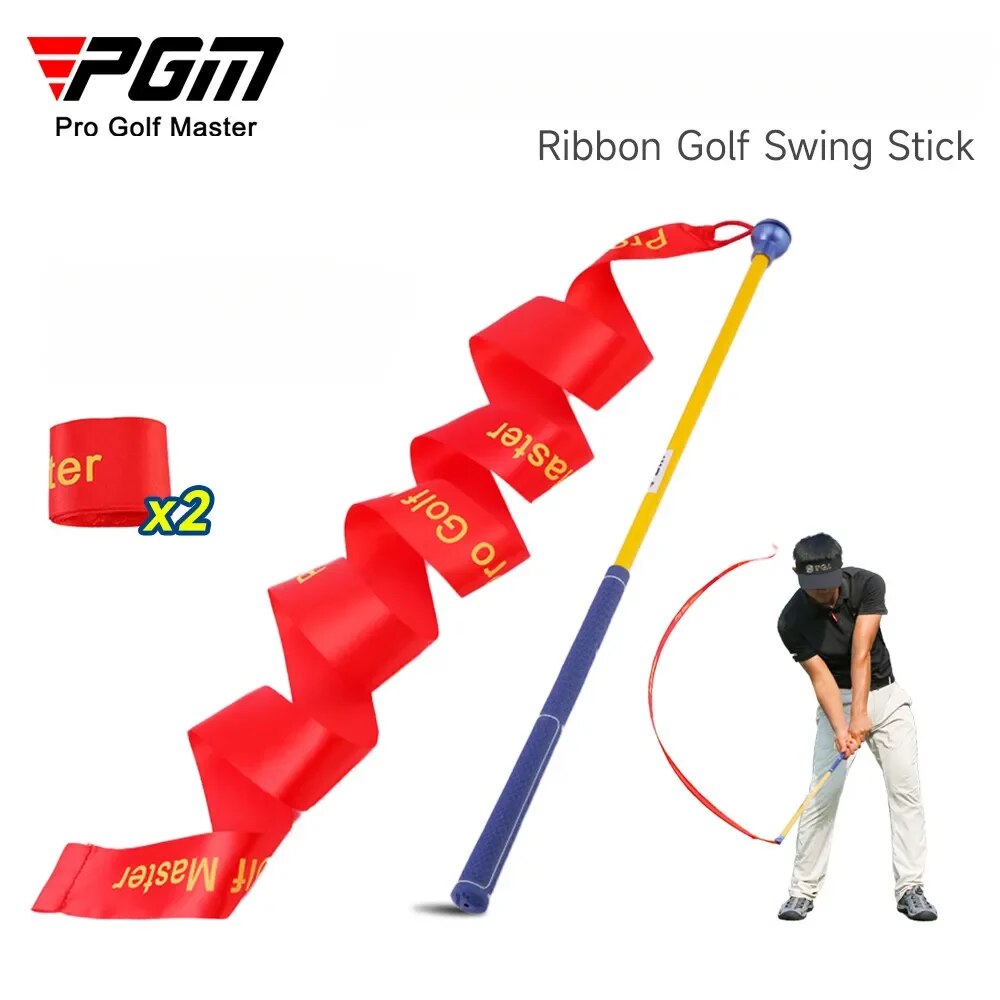 PGM Golf Swing Practitioner Ribbon Swing Sound Practice Improve Swing Speed Training Golf Supplies HGB020