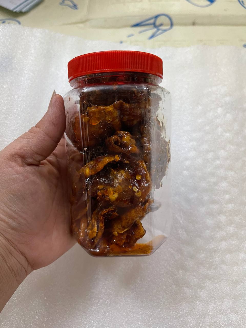 Mực rim me hũ 200gr