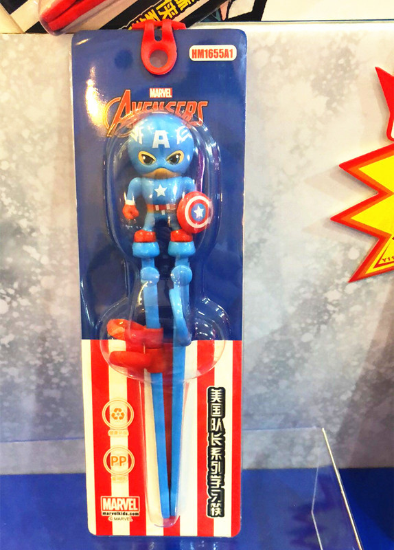 Đũa tập ăn cho bé Elsa Anna Disney Marvel 3D