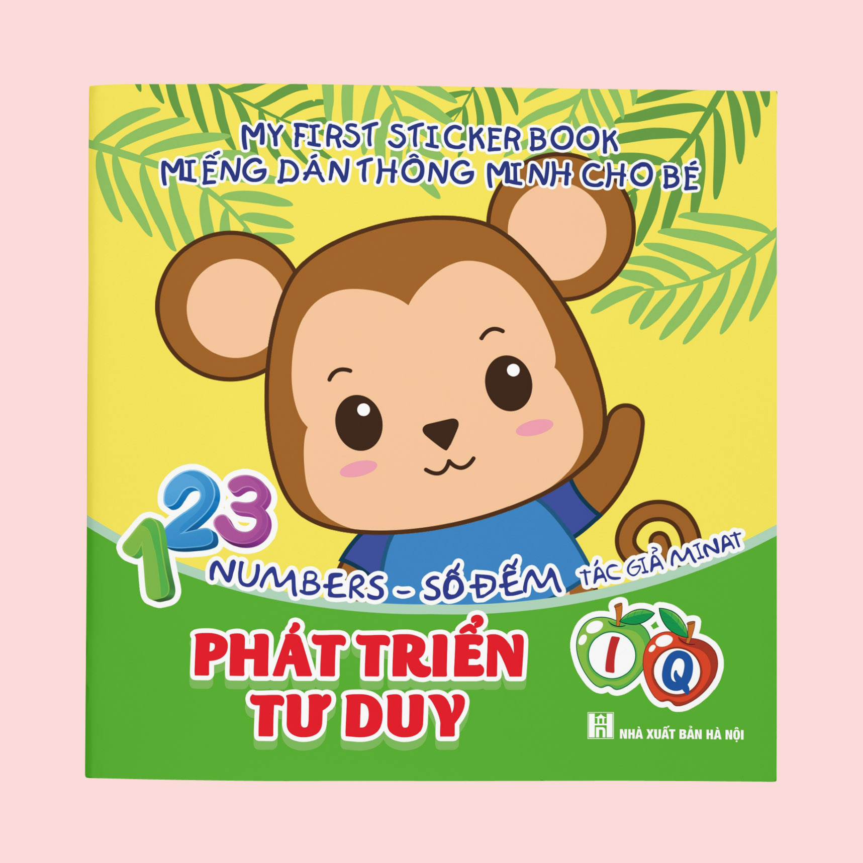 Combo 6 cuốn Miếng dán Thông minh - My first Sticker Book (Song ngữ Anh - Việt)