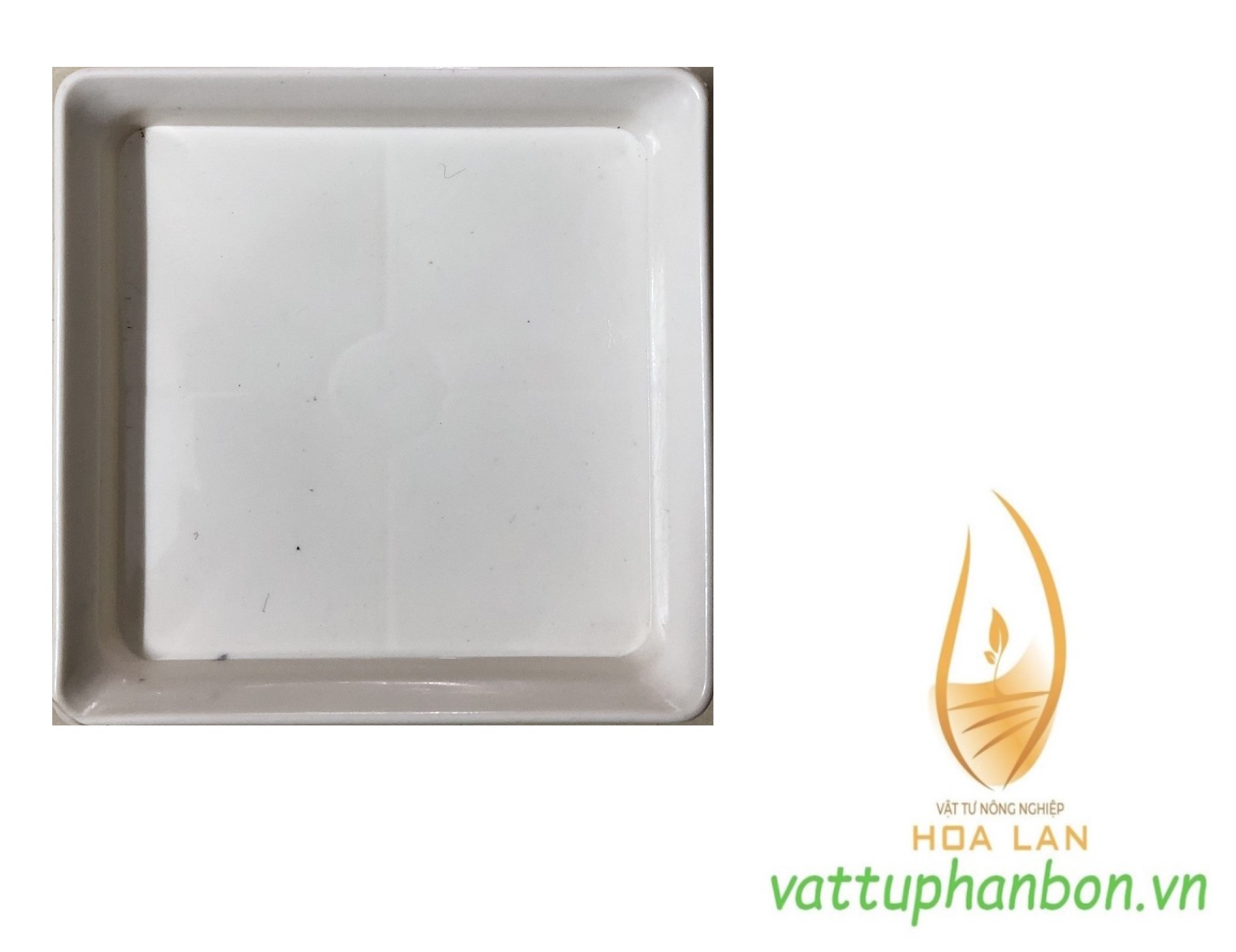 Đĩa lót chậu vuông 12cm - #060C#