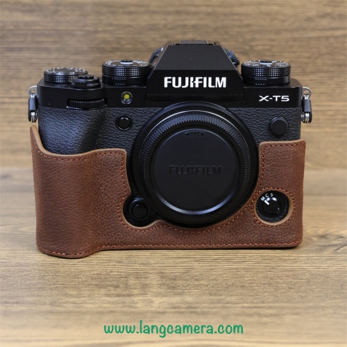 Bao Da  Halfcase Da Thật Fujifilm XT5