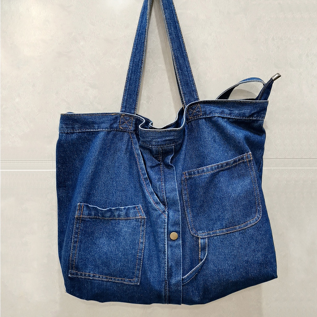 Túi Xách Vải Jeans Thời Trang Cho Nữ