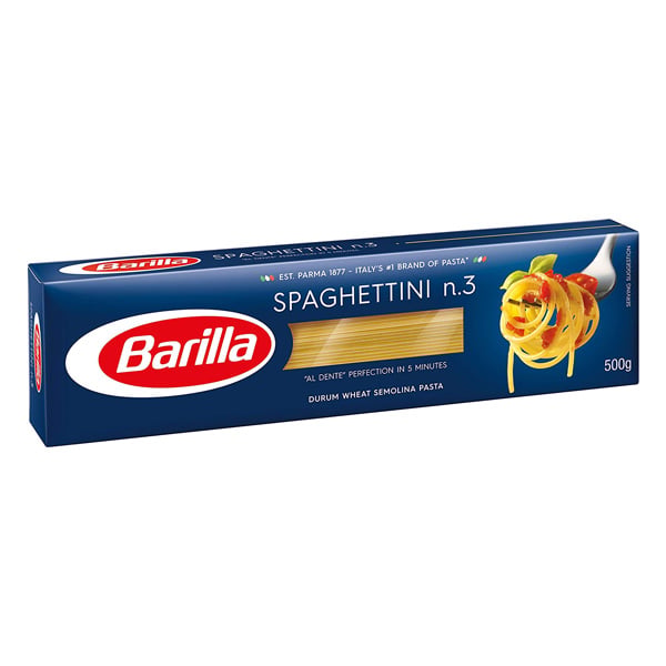 MÌ Ý BARILLA SỐ 3 500G 500G