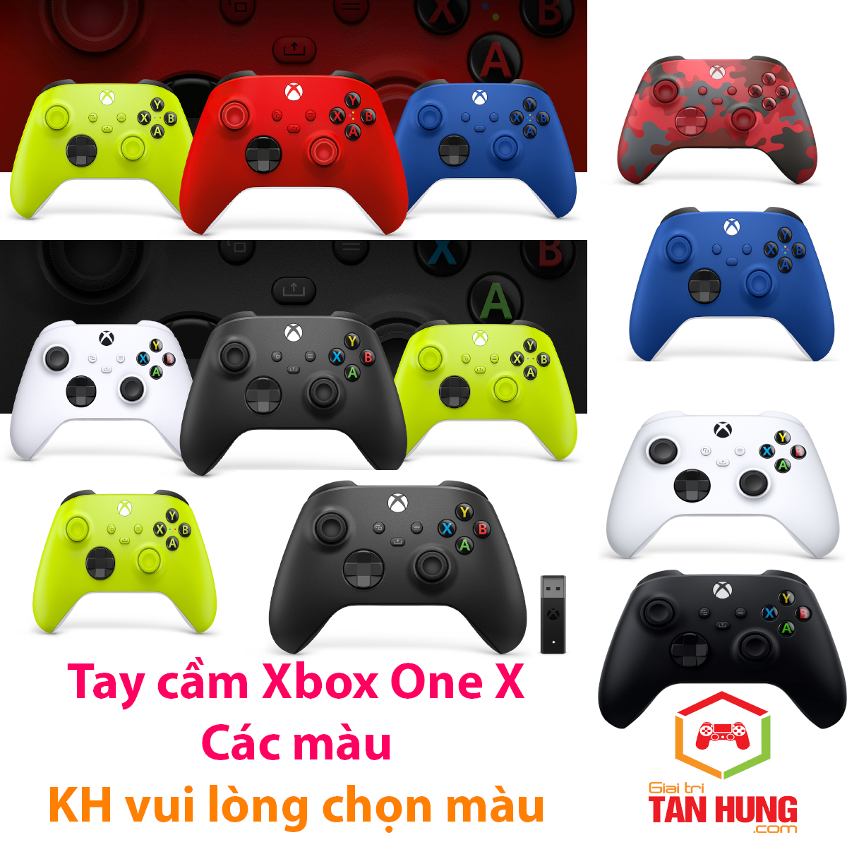Tay cầm Xbox One  X/S Series Wireless Controller mẫu mới nhất
