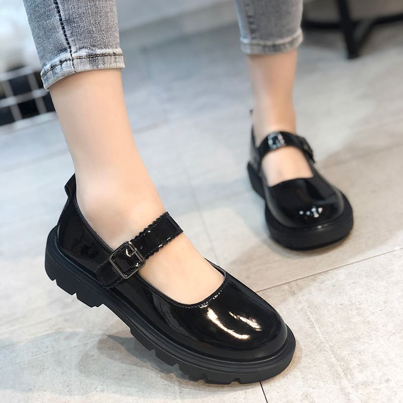 AA18-Giày nữ big size 40 41 42 43 44 đế bằng mũi tròn hack chân