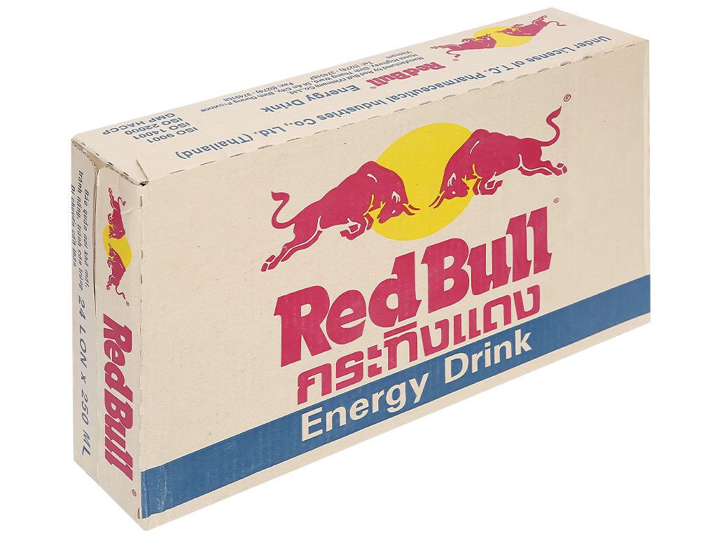 24 lon nước tăng lực Redbull Thái 250ml