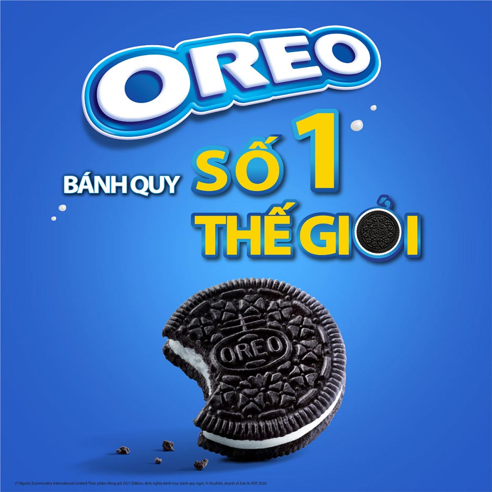 Combo 2 Bánh Quy Oreo Mini Với Kem Vị Sôcôla 204g