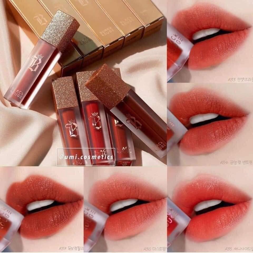 Son Black Rouge Ver 7 màu A37  đỏ nâu