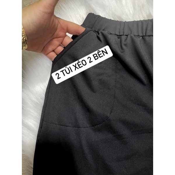 [ 55-100kg ] QUẦN NGỐ ĐEN BIGSIZE