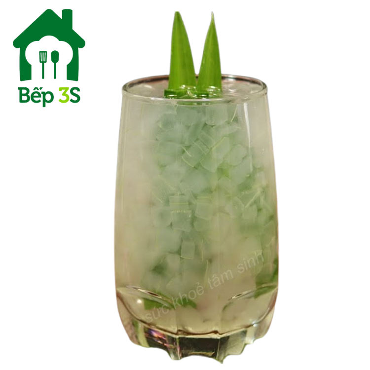 Nha Đam Đường Phèn Hạt Chia 3Sach Kitchen (Chai 300ml)