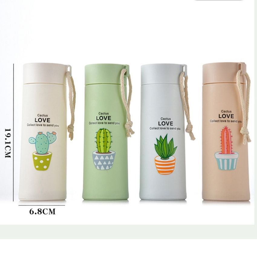 Bottle heat preservation student, water bottle love cute