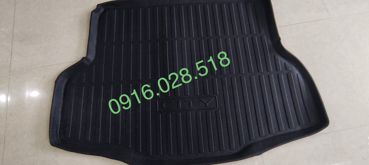 Thảm Lót cốp Honda City 2021-2022 thảm lót cốp sau xe ô tô, loại dày, hàng đẹp