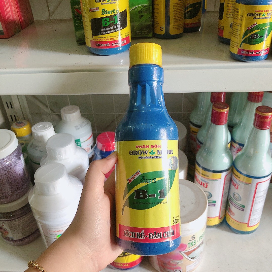 Phân bón Vitamin B1 500ml Grow more (Mỹ)