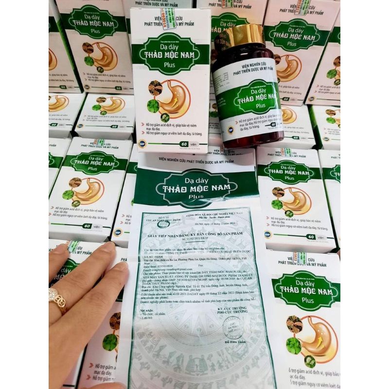 Dạ Dày Thảo Mộc Nam PLUS hiệu quả hơn