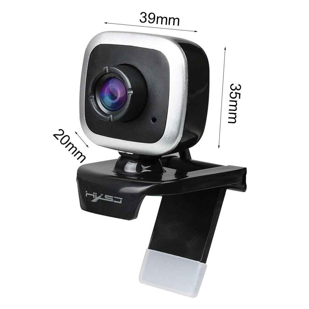 A849 USB Web Camera 480P Computer Camera Manual Focus Webcam With Sound-Absorbing Microphone For PC Laptop