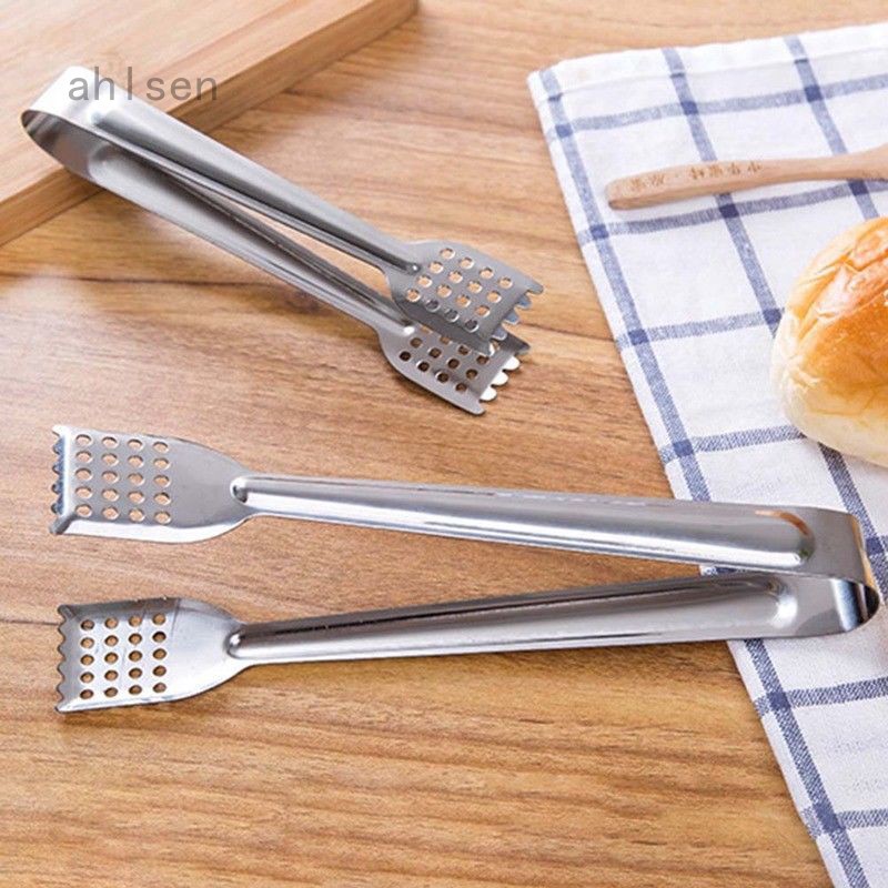 Kẹp Gắp Đồ Nướng BBQ, Gắp Đá, Gắp Đồ Ăn Size Lớn 21CM