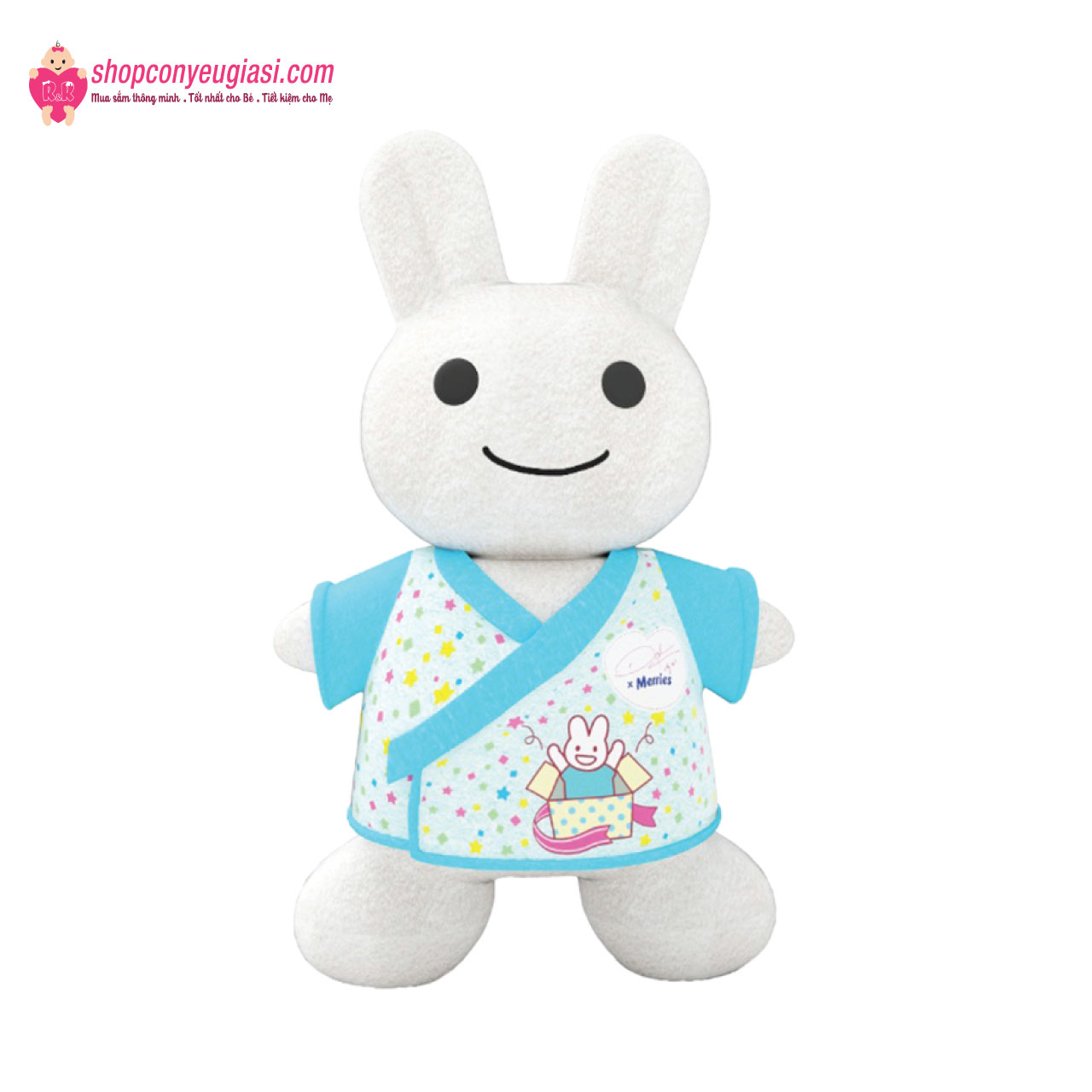 Gấu bông cho bé hình thỏ mặc Yukata - Merries
