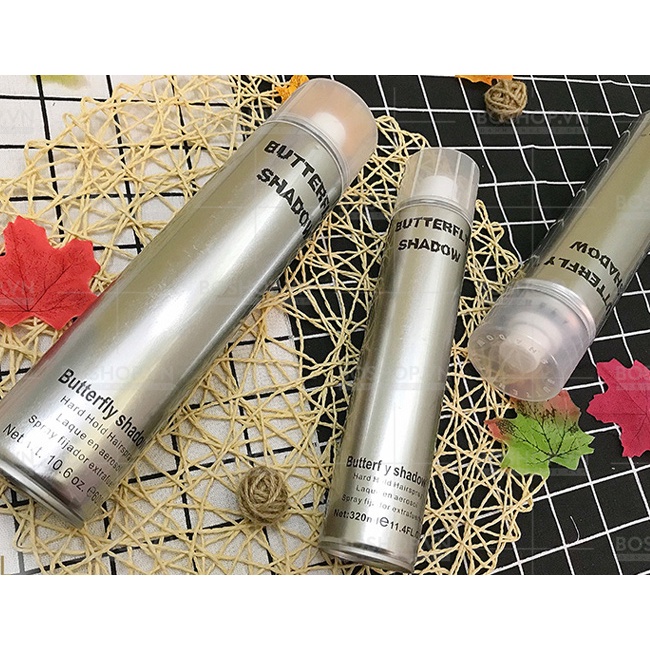 Keo Xịt Tóc Butterfly Shadow 600ml Keo bạc