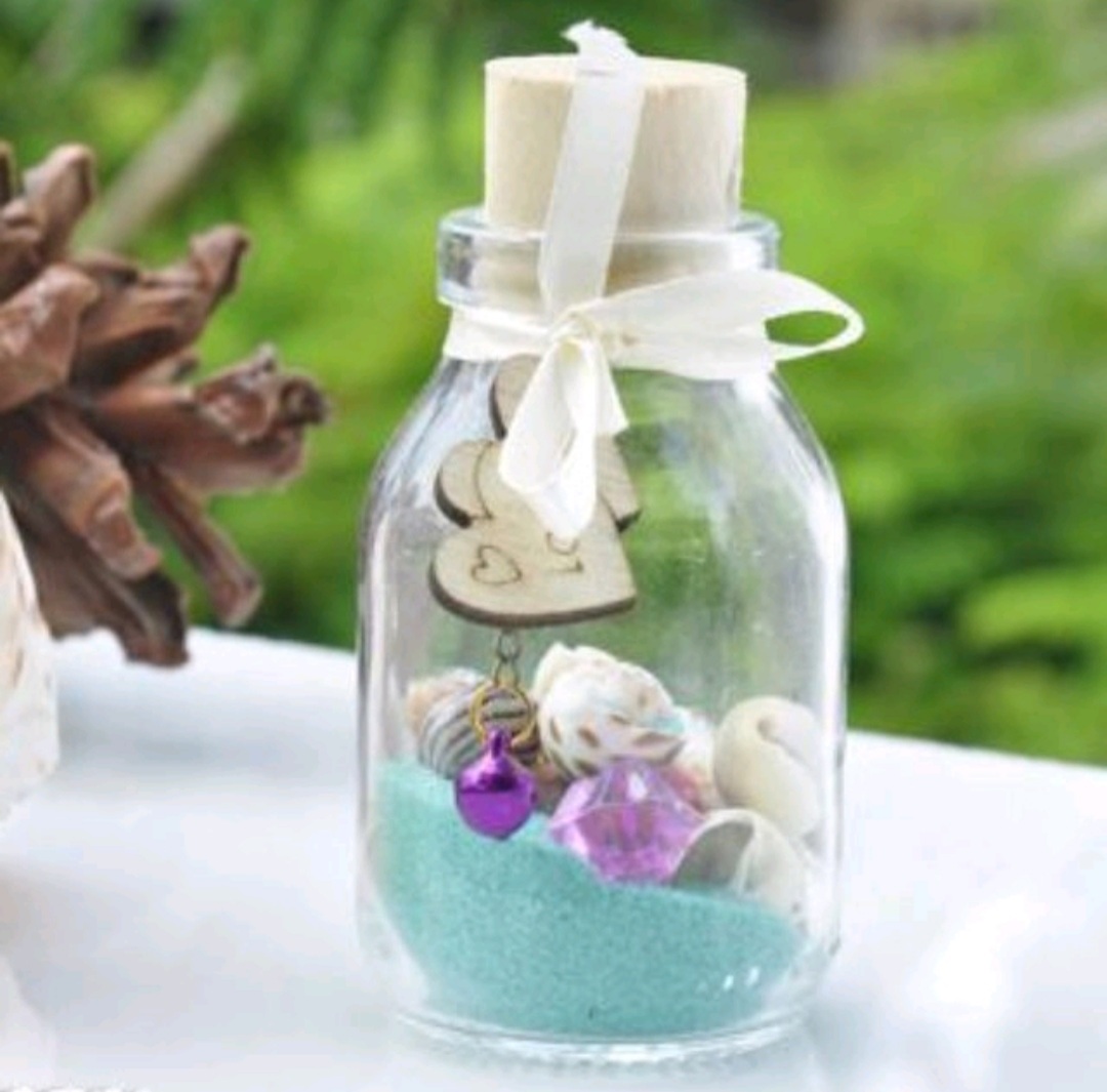 Combo 5, 9,10 lọ thủy tinh TRANG TRÍ 50ML 100ML 300ML 500ML  nút gỗ