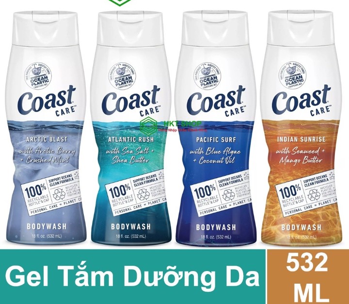 Sữa tắm Coast Care 532ml ( ALANTIC RUSH )