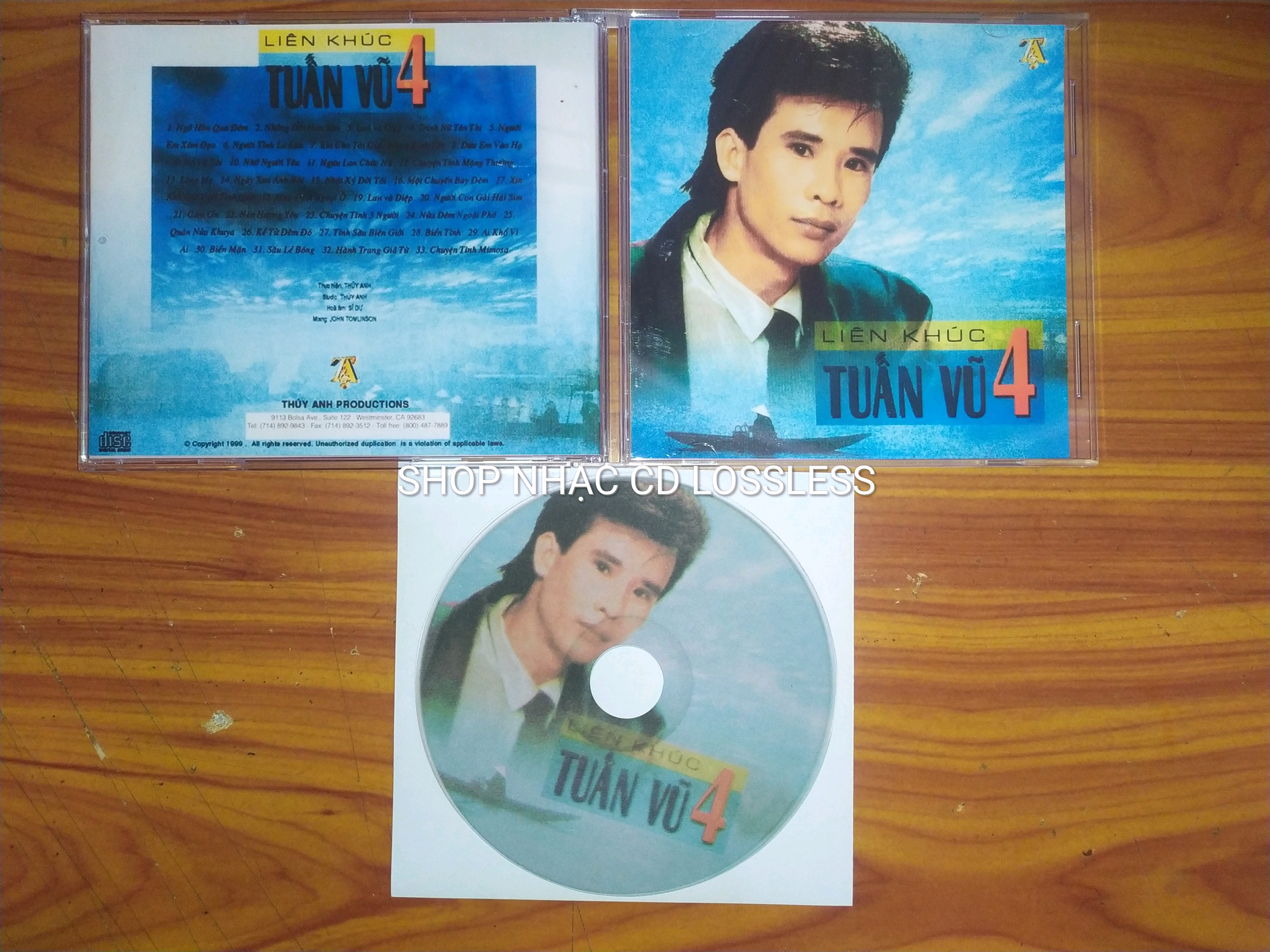 Bộ 6CD Liên Khúc Tuấn Vũ