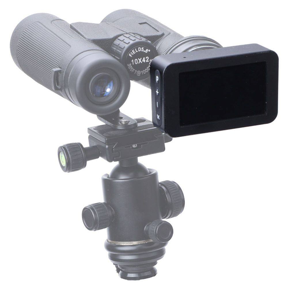 3 inch 4K HD Digital Telescope Eyepiece Portable Low Light Night Vision Camera for Monocular Binocular Telescope Spotting Scope.