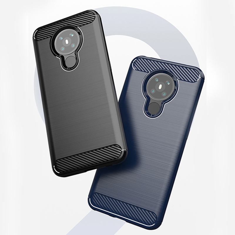 Suitable for Nokia 5.3 Case Anti-Fall Protective Shell Brushed Shell Protective Soft Shell TPU Case