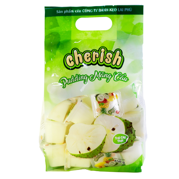 Thạch Pudding Cherish Vị Mãng Cầu 850G