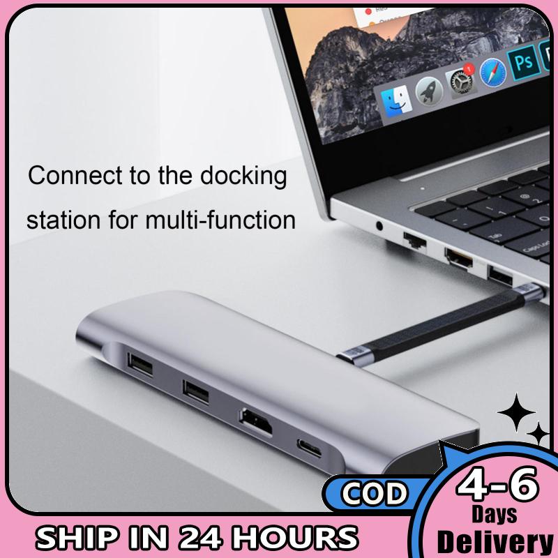 USB ngắn C để USB C Cáp USB 4.0 40gbps Cáp dữ liệu phẳng FPC thiết kế hỗ trợ 8K hiển thị 240W Cáp sạc nhanh cho máy tính xách tay điện thoại 13cm