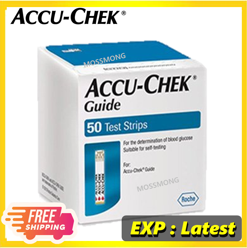 Accu chek Guide test strips 50's (EXP Latest) Lazada PH