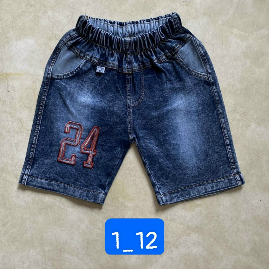 Quần jeans lửng cho bé trai/gái 7-20kg