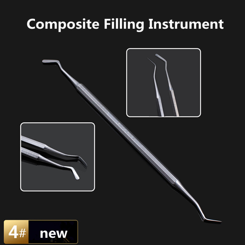 5pcs Dental Mixing Knife Double Head Side Teeth Restorative Filling