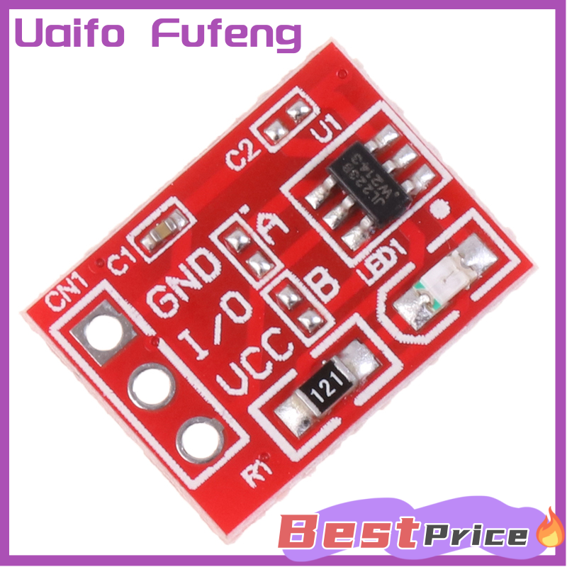 Uaifo 10PCS TTP223 Touch Button Switch Capacitive Sensor Module Self-Locking