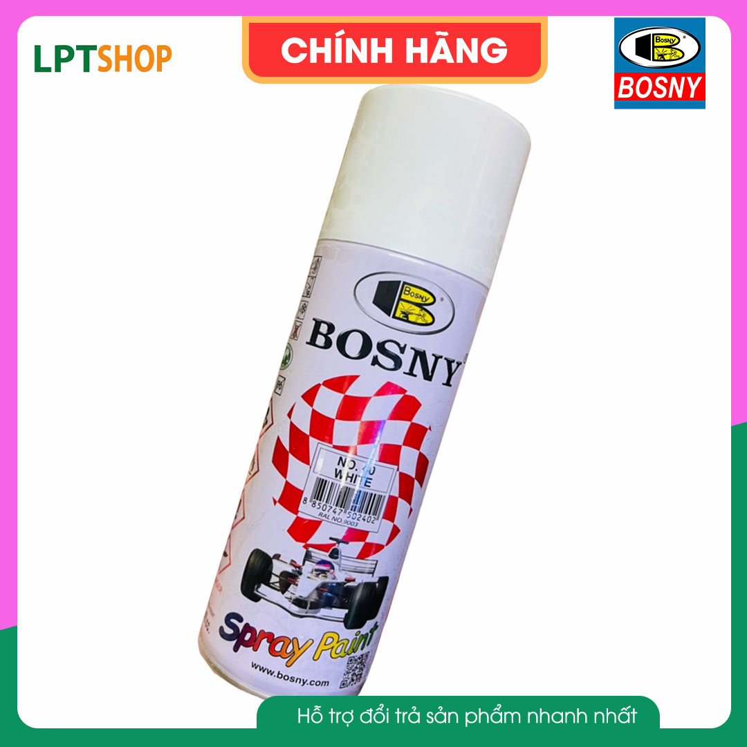 Sơn xịt bóng mờ, bóng trong Bosny 191/190 (Bonsy Spray)