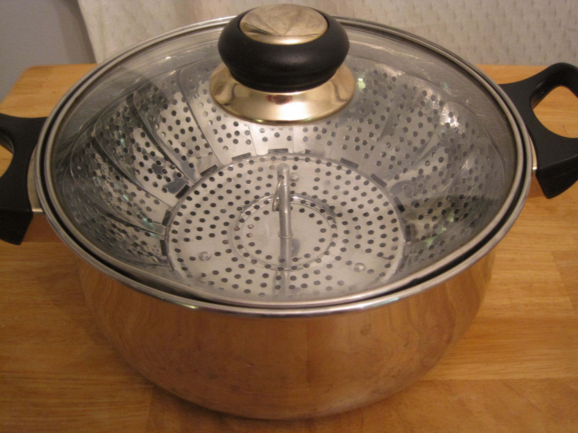 Lotus Steamer for Momo Making Stainless Steel 18 Cm 7.1 Inch Kitchen Home Appliance.