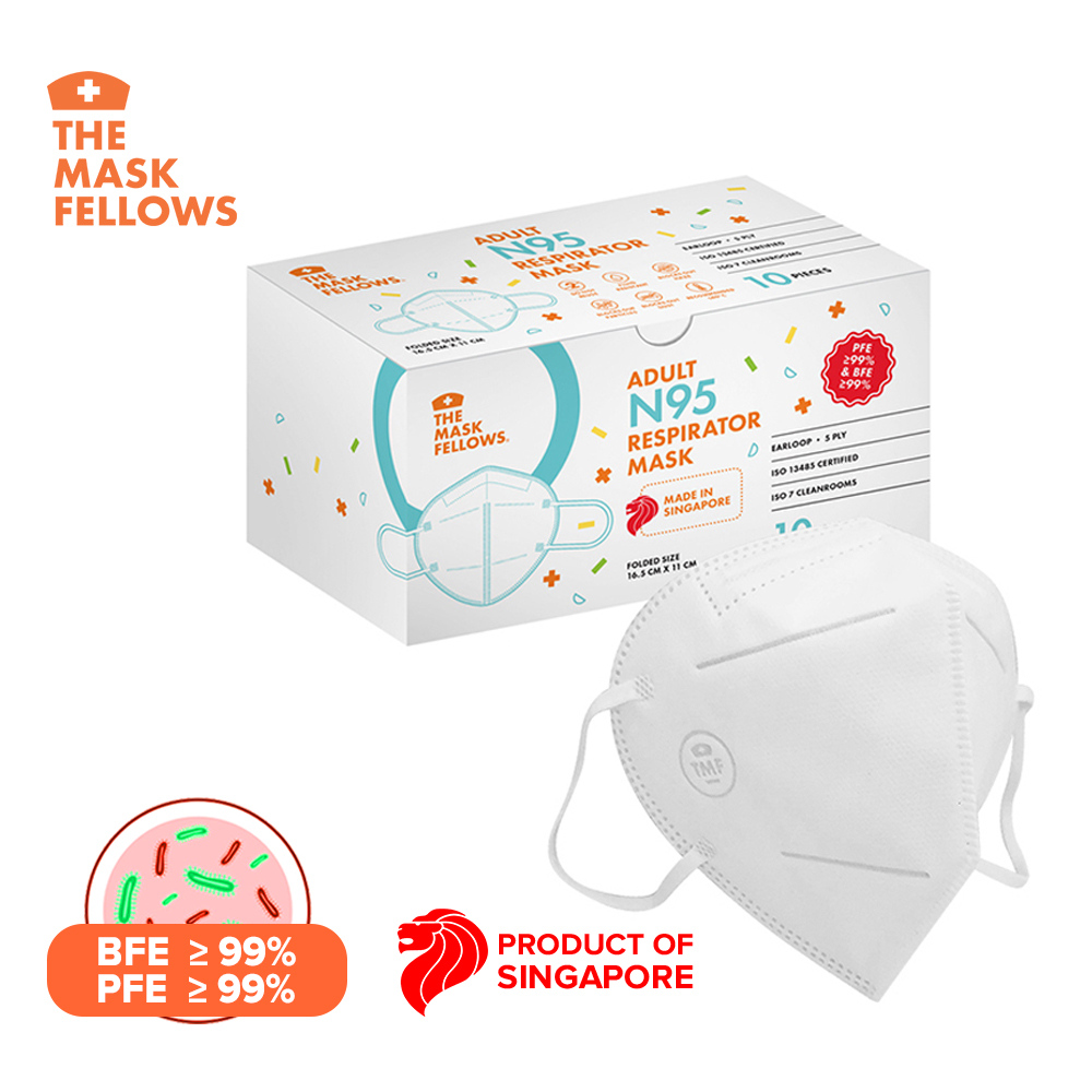 n95 mask white colour